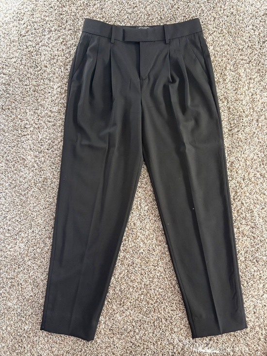 Banana Republic Straight Italian Wool Pant - 8 LONG - Picture 2 of 5